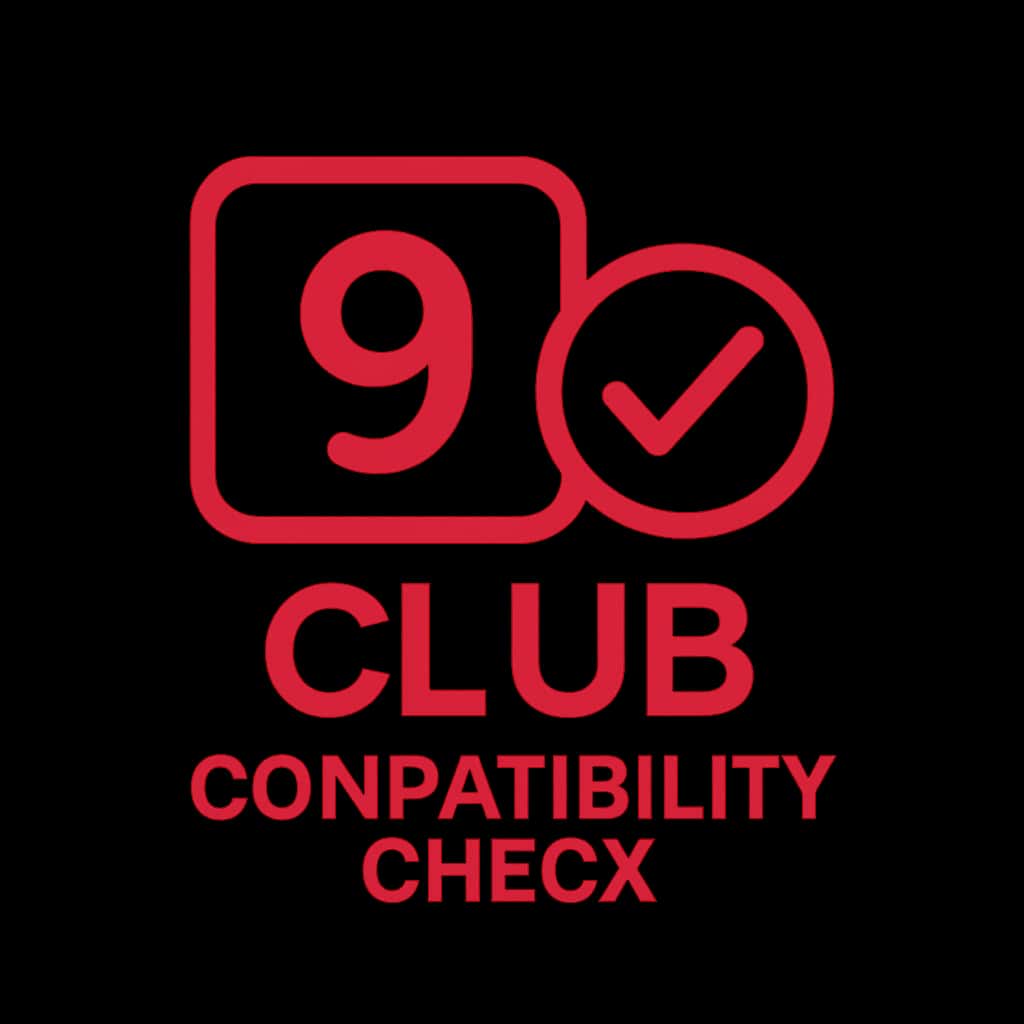 Icon representing 9 Club compatibility guidance.
