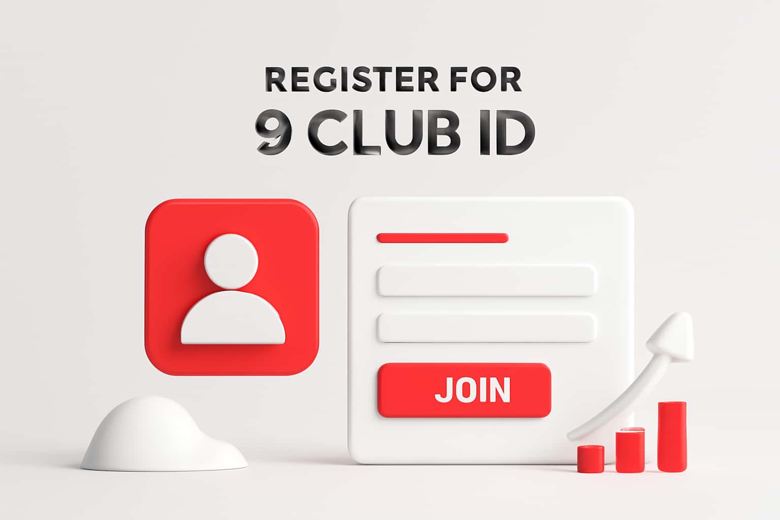 Register for 9 Club ID Interface